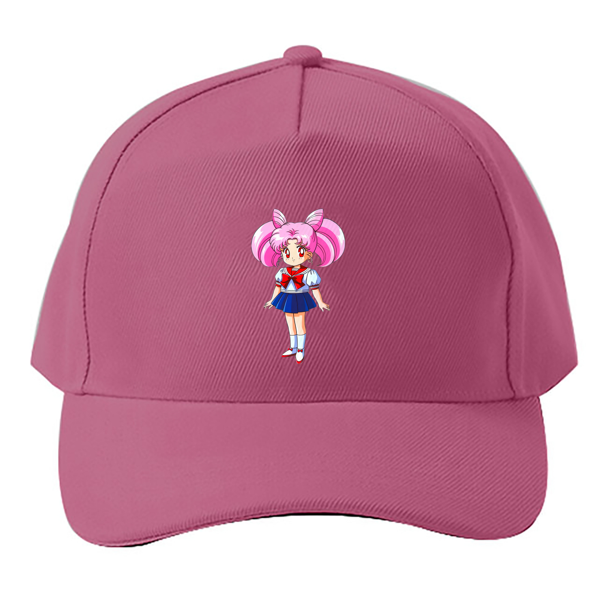 （画像用） 美少女戦士セーラームーン ちびうさ Sailor Moon Chibiusa Tsukino Usagi Small Lady Serenity ベースボールキャップ 綿100％ 男女兼用 帽子 スポーツ